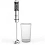 Grunkel Batidora de Mano Mp-1500Titanxl 1500W, 4 Cuchillas de Titanio, Vaso 800ml, Acero Inoxidable 304, Función Turbo